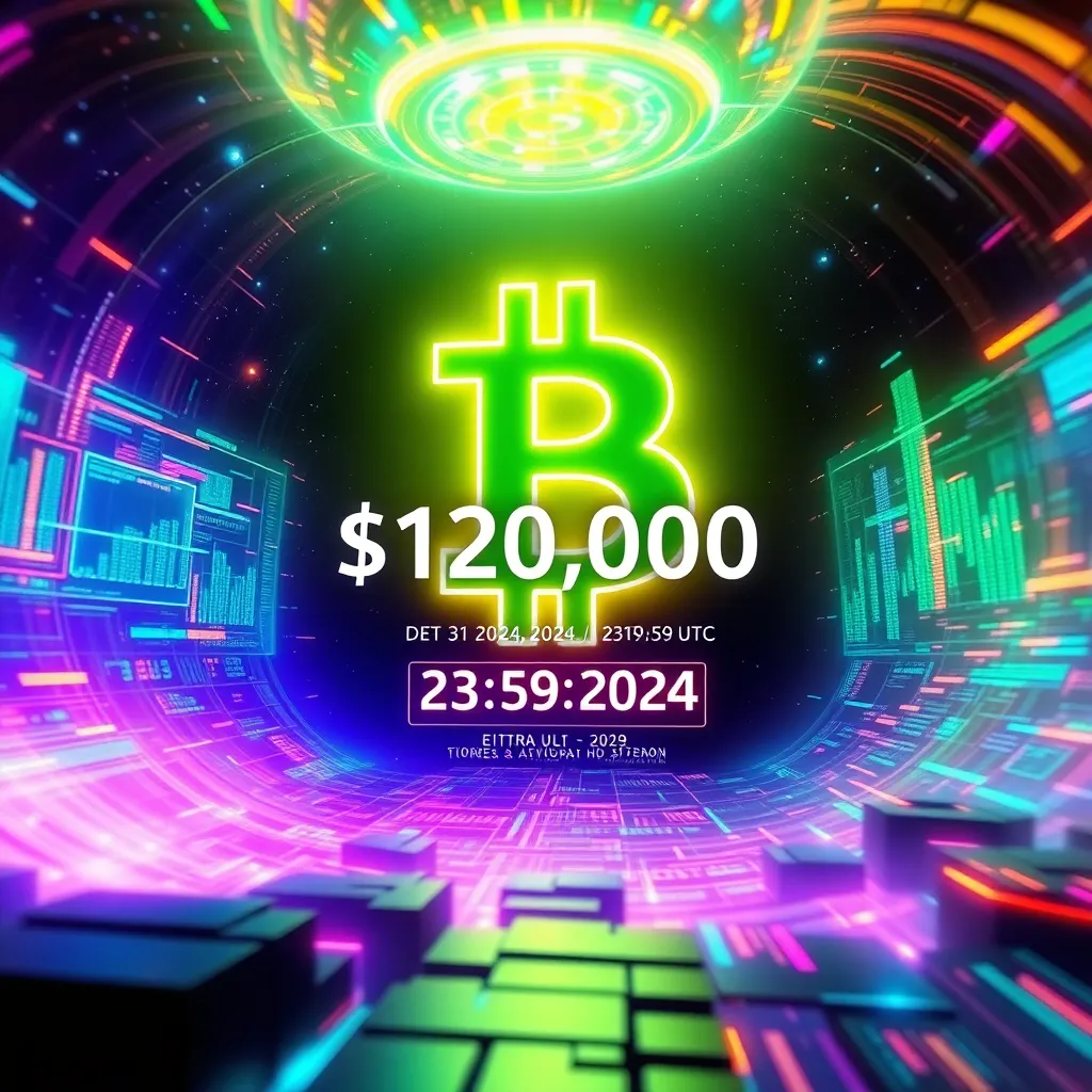 Will Bitcoin (BTC) close above $120,000 on December 31, 2024?