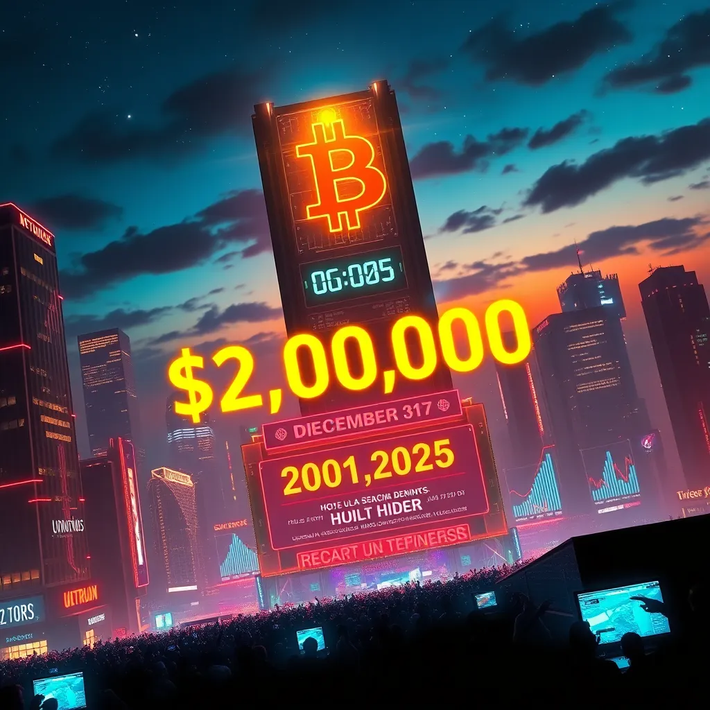 Will Bitcoin (BTC) close above $200,000 on December 31, 2025?