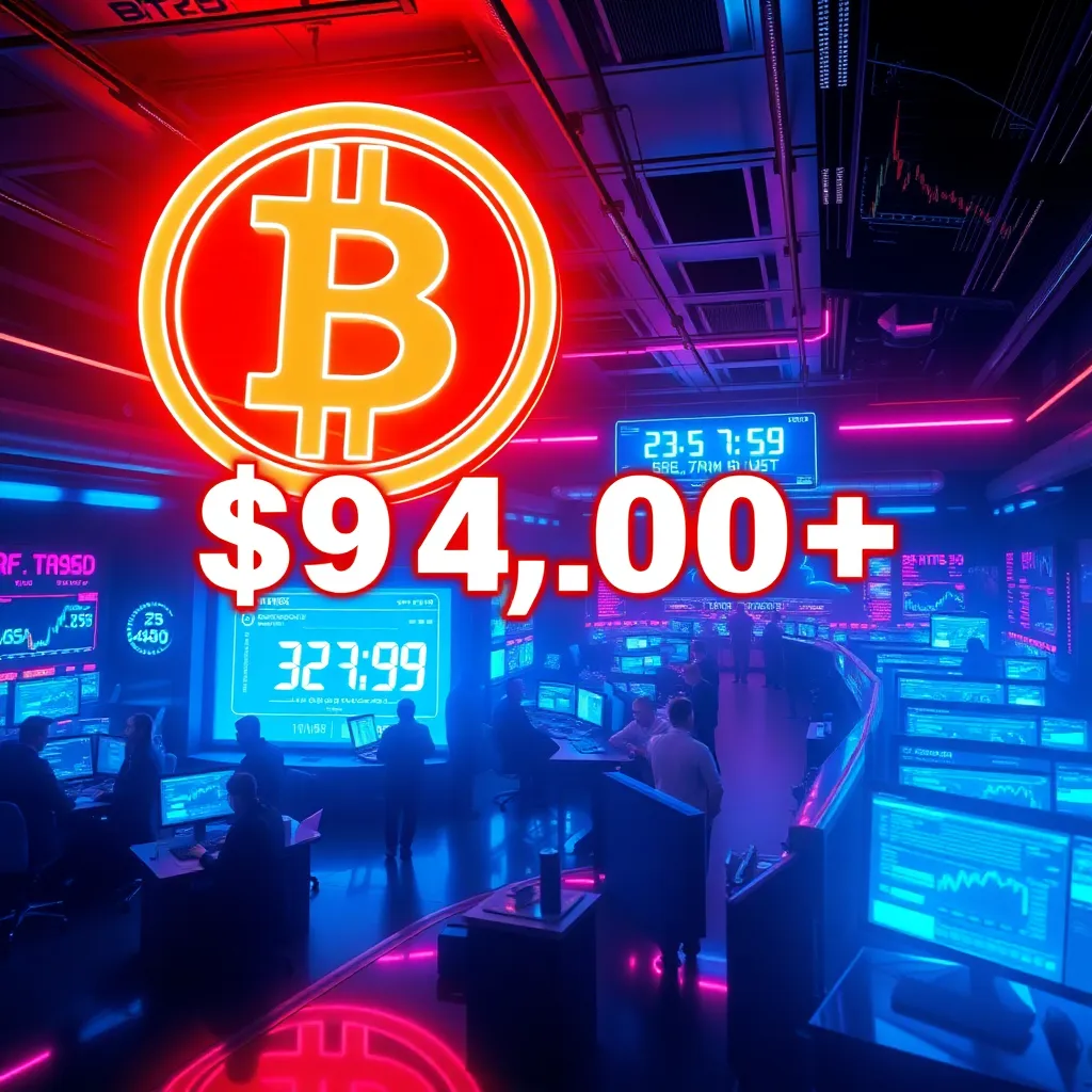 Will Bitcoin close above $94,000 on December 31, 2024?