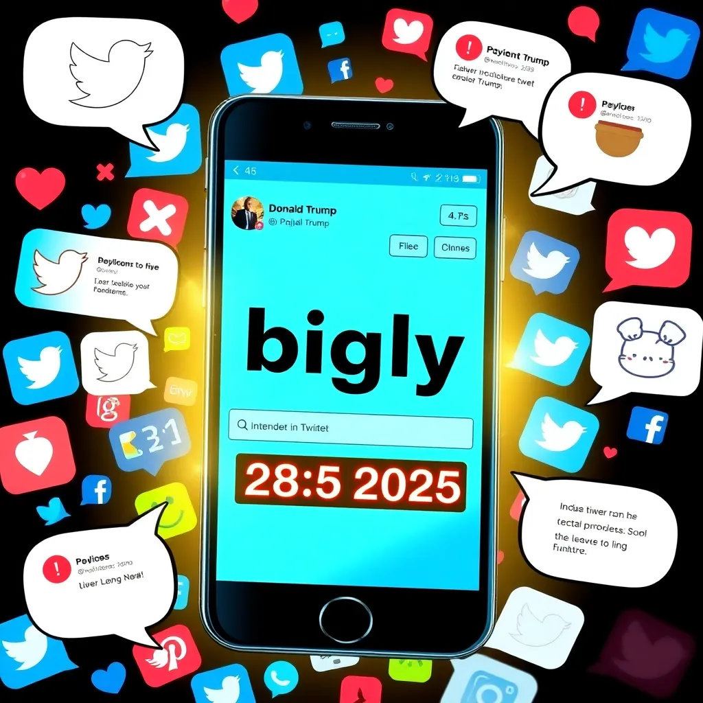 Will Donald Trump tweet the word 'bigly' on his official Twitter account before February 5, 2025?