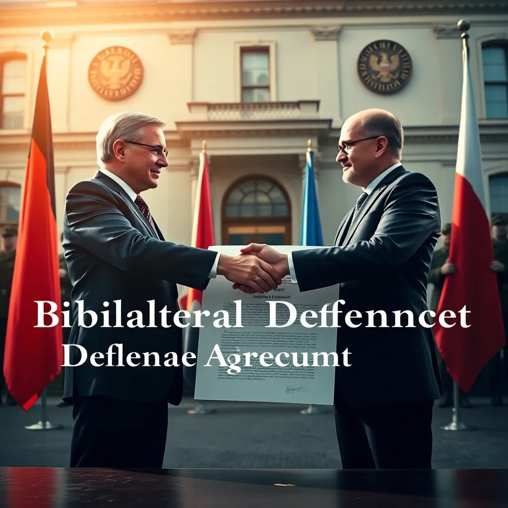 Will Germany and Poland sign a new bilateral defense agreement by December 31, 2025?